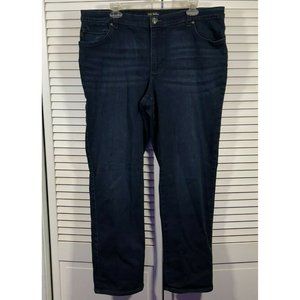 Lee Women's Relaxed Fit Straight Leg Denim Jeans Size 18 Medium 3051816